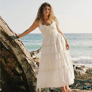 Christy Dawn Adele Dress in Pearl